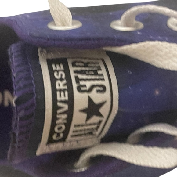 Converse Chuck Taylor All Star 565209F Women's Purple Miss Galaxy Sneakers SZ 9 - Picture 11 of 12